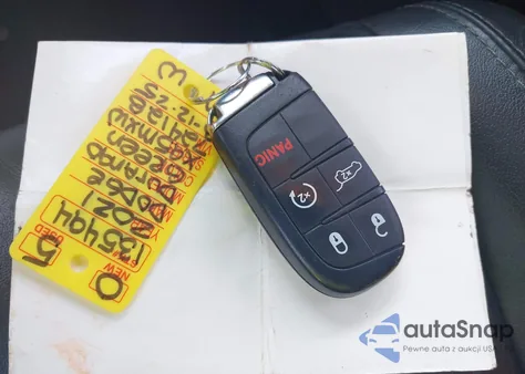 2021 Dodge Durango Gt Plus Awd z USA, uszkodzony, nr VIN 1C4RDJDGXMC724128